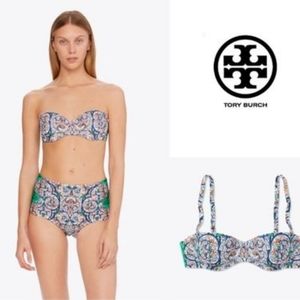 Tory Burch 2 pc bathing suit (both topand bottoms